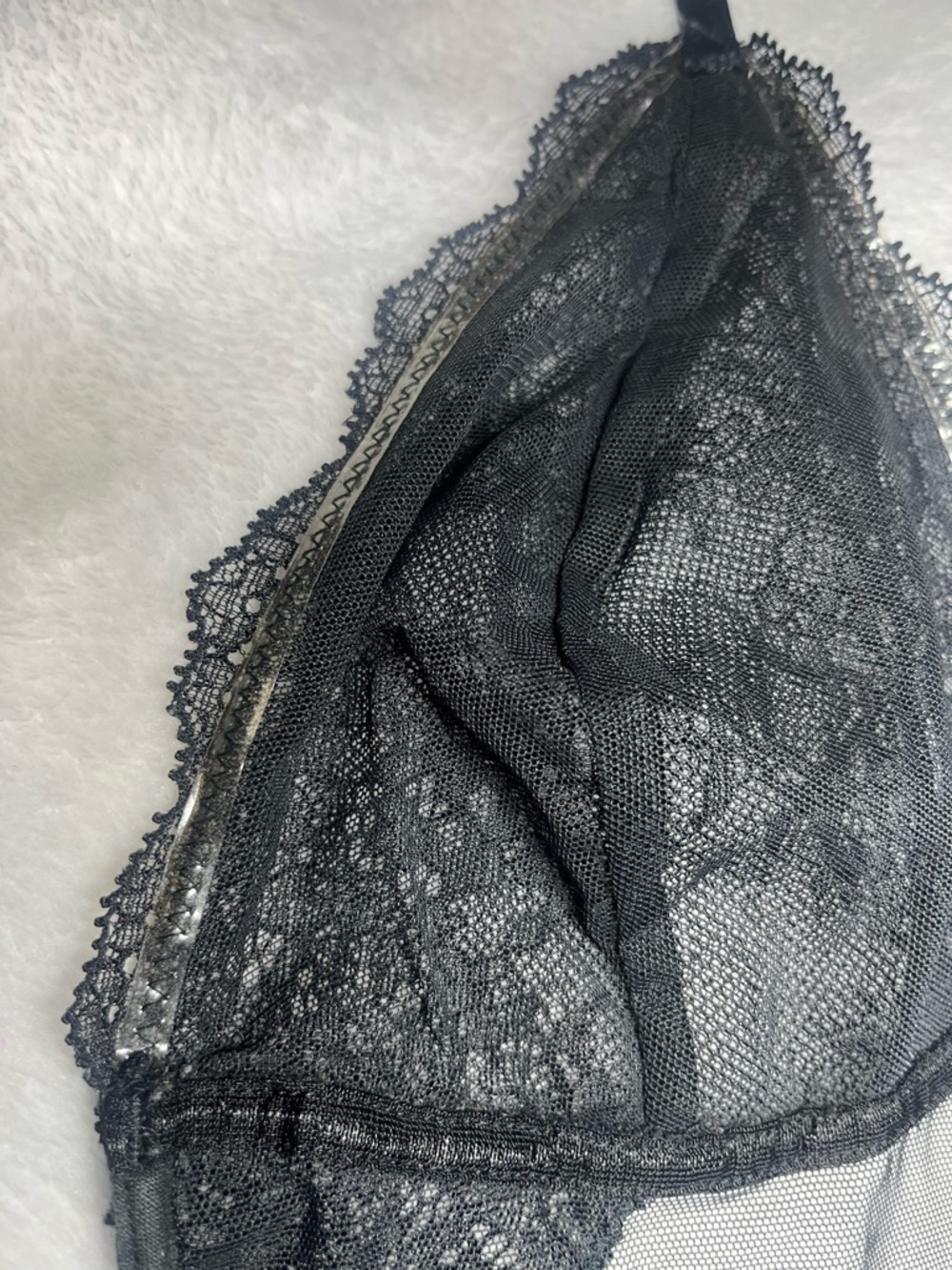 Victoria’s Secret black lace teddy size Medium - Picture 11 of 12